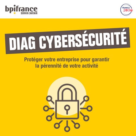 Diag Cybersécurité Bpifrance — Protéger votre entreprise pour garantir la pérennité de votre activité
